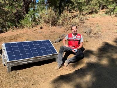 Rubén López, el geólogo talaverano que trabaja en los terremotos de La Palma