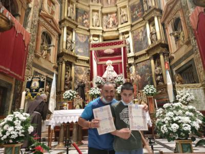 Un niño talaverano del colegio BIOS culmina la peregrinación de Guadalupe