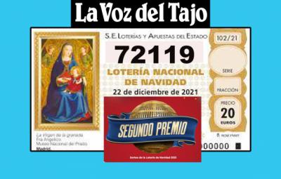 El segundo premio ya ha salido: 72.119