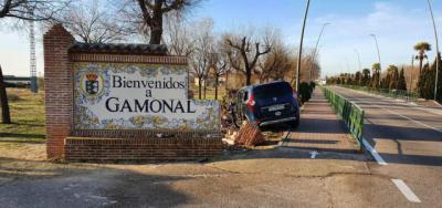 Espectacular accidente a las puertas de Gamonal