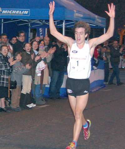 Hace 11 años Alarza ganó la San Silvestre de 2010