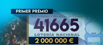 Ya ha salido el primer premio de 'El Niño': 41.665