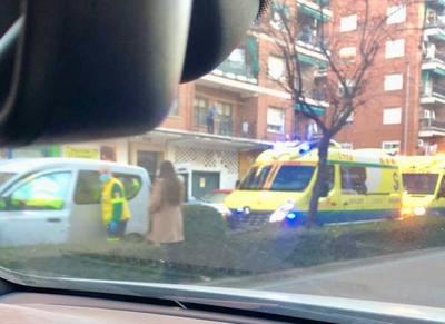 Una colisión en cadena deja tres heridos en plena avenida de Talavera