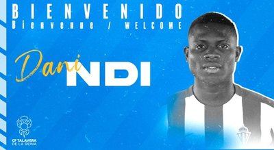 El Talavera da la bienvenida a Dani Ndi