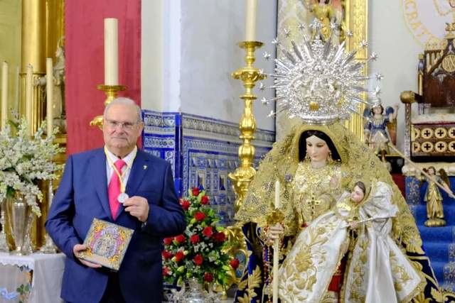 José María Goméz, pregonero de la fiesta de la Candelaria de Carrión