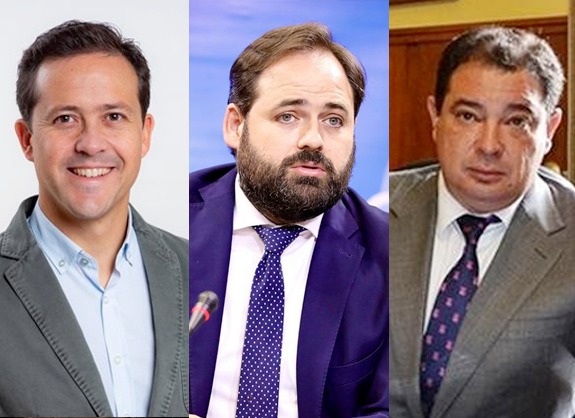 De izquierda a derecha: Carlos Velázquez, Paco Núñez y Manuel Fernández