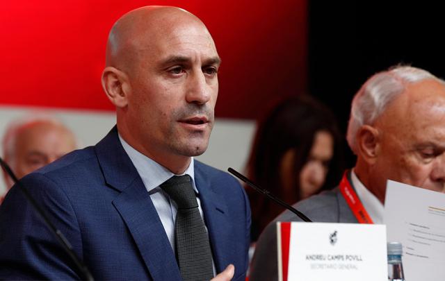 Luis Rubiales, presidente de la RFEF