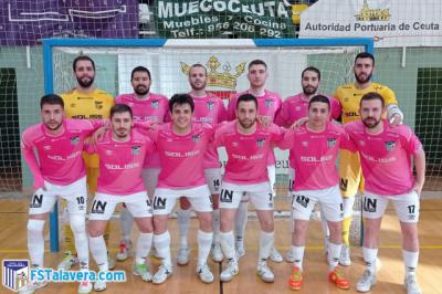 El Soliss FS Talavera saca de Ceuta tres puntos valiosísimos para la permanencia