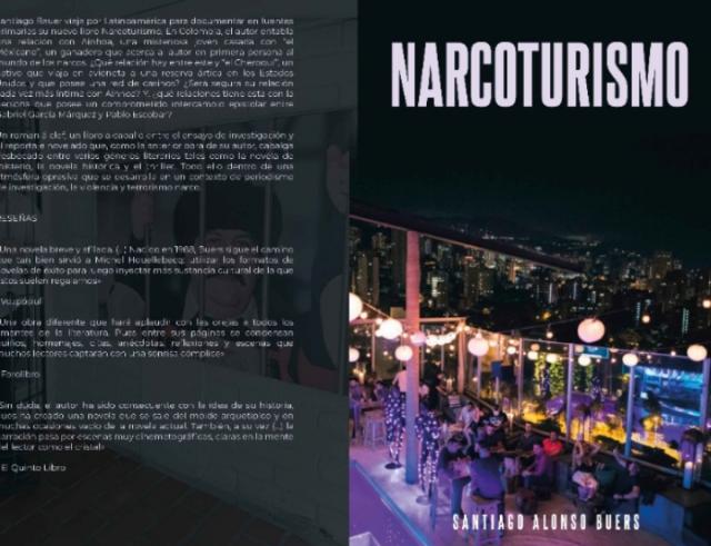 ‘Narcoturismo’, la nueva novela de Santiago Alonso