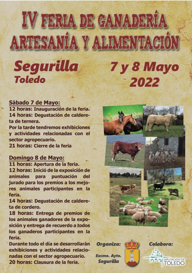 Vuelve la Feria de Ganado, Artesanía y Alimentación a Segurilla