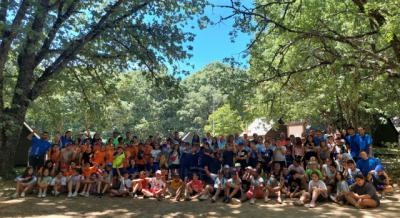 Quince municipios participan estos días en el campamento El Piélago