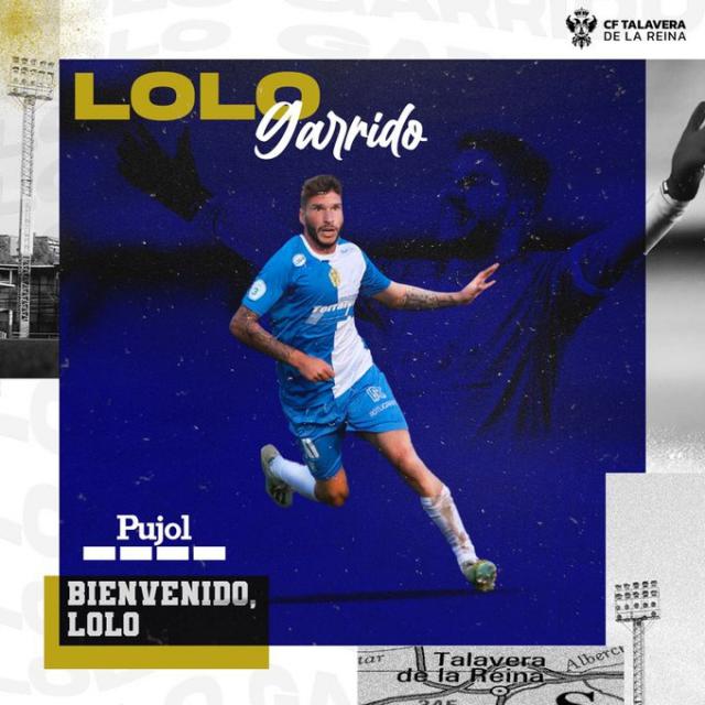 Lolo Garrido, nuevo jugador del CF Talavera