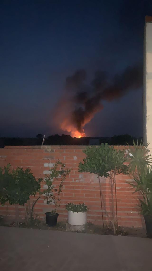 ¿Viste el fuego en Velada? No te preocupes, está controlado