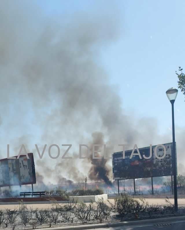 Un nuevo incendio ataca a Talavera de la Reina