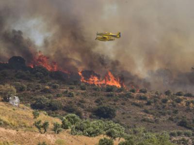 Controlado el incendio de Chiloeches