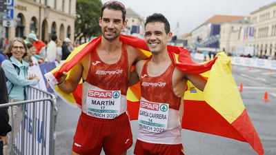 Oro y bronce para España en 20 km marcha