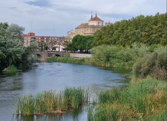 El río Tajo a su paso por Talavera de la Reina 