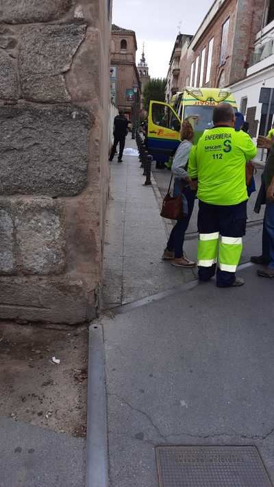 Fallece un hombre de 75 años en una calle del Casco de Talavera