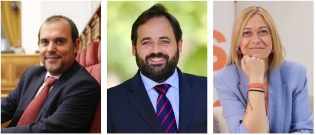 De izquierda a derecha: Pablo Bellido, Paco Núñez y Carmen Picazo 