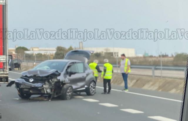 Un accidente en El Casar de Talavera deja a una persona herida