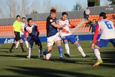 El CF Talavera cae derrotado frente al Rayo Majadahonda