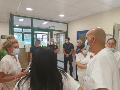 Éxito rotundo en el simulacro de evacuación del centro de mayores Casablanca