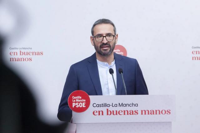 Sergio Gutiérrez, secretario de Organización del Partido Socialista de Castilla-La Mancha.