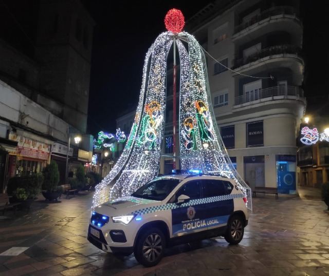 Así es la seguridad navideña en Talavera de la Reina