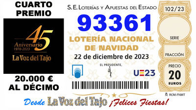 Cuatro premio: 93.361