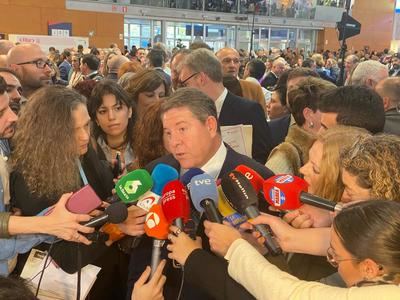 García-Page: "A ver si tengo que pedir disculpas por ganar elecciones"