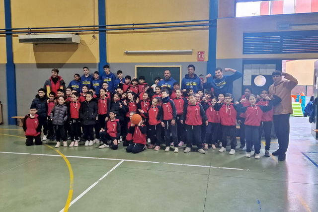 El Tecnocasa Talavera participa en la Semana del Deporte del Colegio ‘Juan Ramón Jiménez’