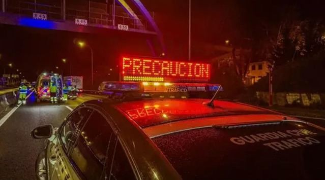 Trágico accidente: Un hombre muere atropellado al intentar cruzar la A-42