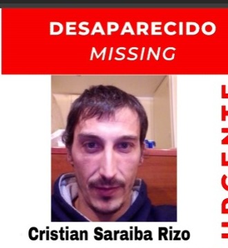 Buscan a Cristian Saraiba, desaparecido en Talavera de la Reina