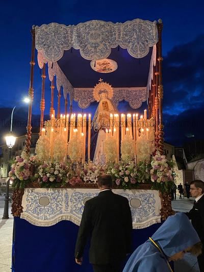 Así fue la conmovedora procesión del Santo Entierro en Talavera