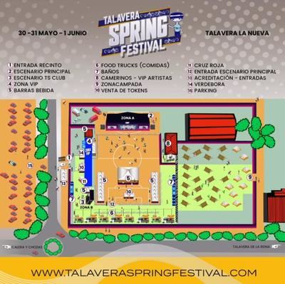 Así será el recinto del Talavera Spring Festival