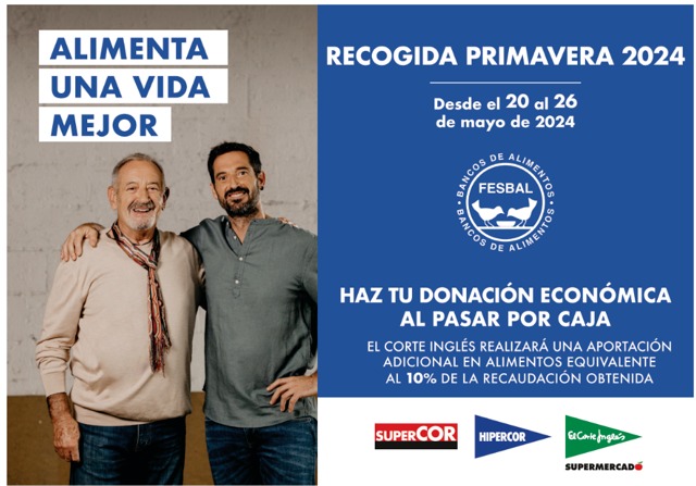 El Corte Inglés participa en la Campaña “Recogida Primavera”