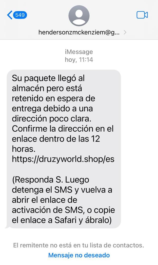 Vuelve la estafa del paquete: No caigas en el fraude del SMS que roba tu dinero