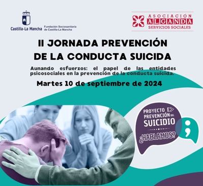 La Asociación Alganda impulsa la visibilización del suicidio con actos conmemorativos en el Día Mundial para la Prevención