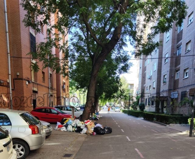 Talavera sigue amaneciendo llena de basura