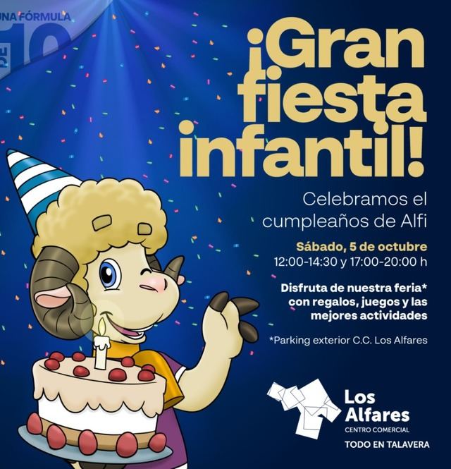 Los Alfares celebra el gran cumpleaños de Alfi este fin de semana