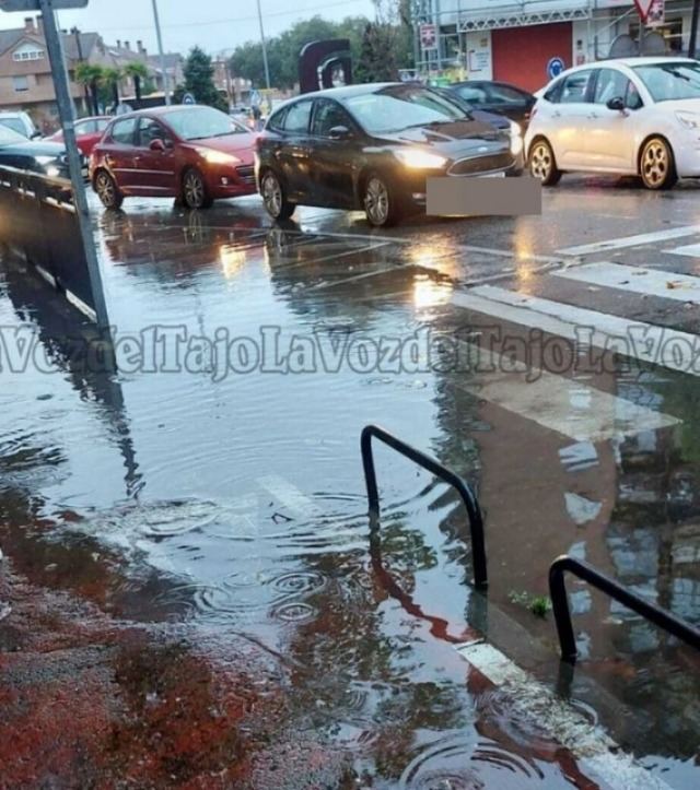 Inundaciones: Las intensas lluvias desatan el caos circulatorio en Talavera