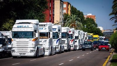 La DGT limita la circulación de camiones con origen y destino Valencia