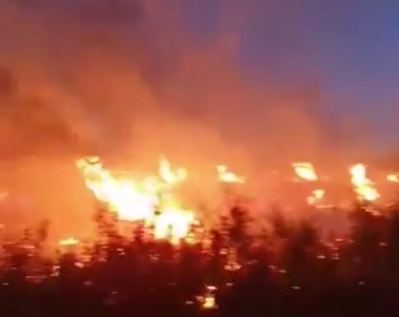 El incendio de Liétor deja 1.000 hectáreas arrasadas y cuenta con la colaboración de la UME