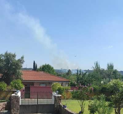 Declarado un nuevo incendio junto al 'Camping Cazalegas'