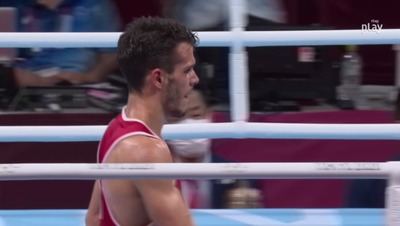 El boxeador Gabriel Escobar se queda con diploma olímpico pero fuera de la lucha por las medallas