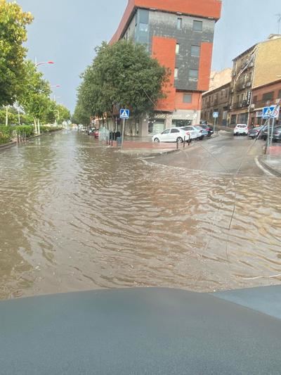 Se registran fuertes lluvias en Toledo