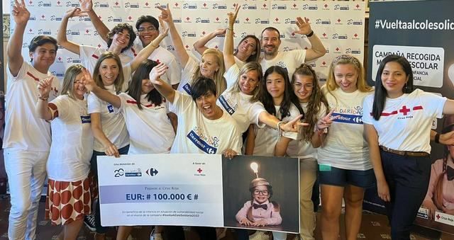 Carrefour y Cruz Roja promueven la ‘Vuelta al Cole Solidaria 2022’ 