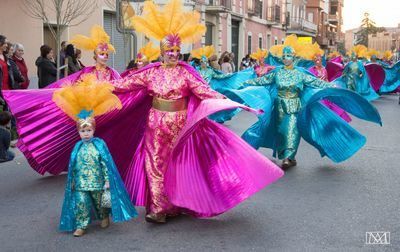 Calera y Chozas se llena de color en el Gran Desfile de Carnaval (FOTOS)