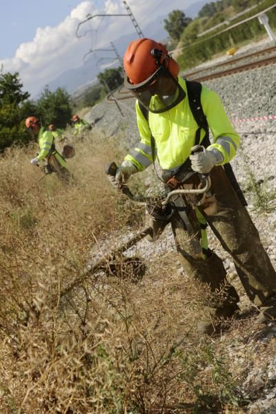 Adif reactiva el Plan de Prevención contra incendios en las líneas ferroviarias