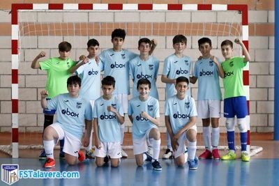 El infantil del Soliss FS Talavera conquista la victoria de su grupo 